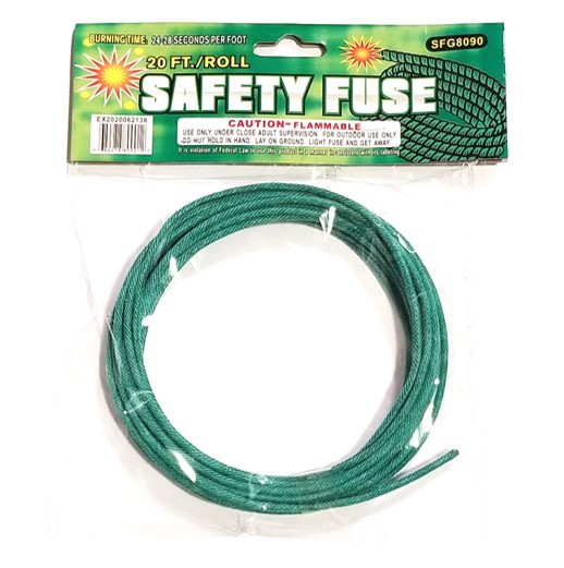 GREEN SAFTY FUSE - Brumbaugh Fireworks